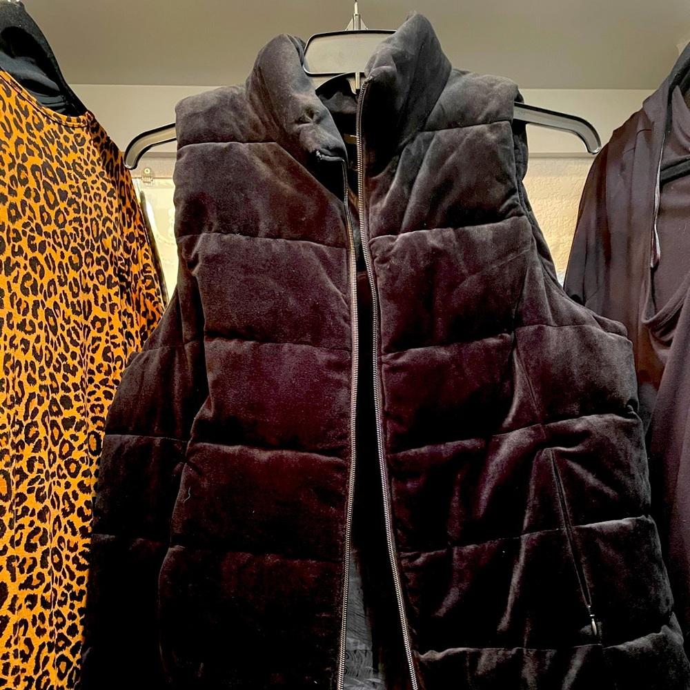 Velvet vest